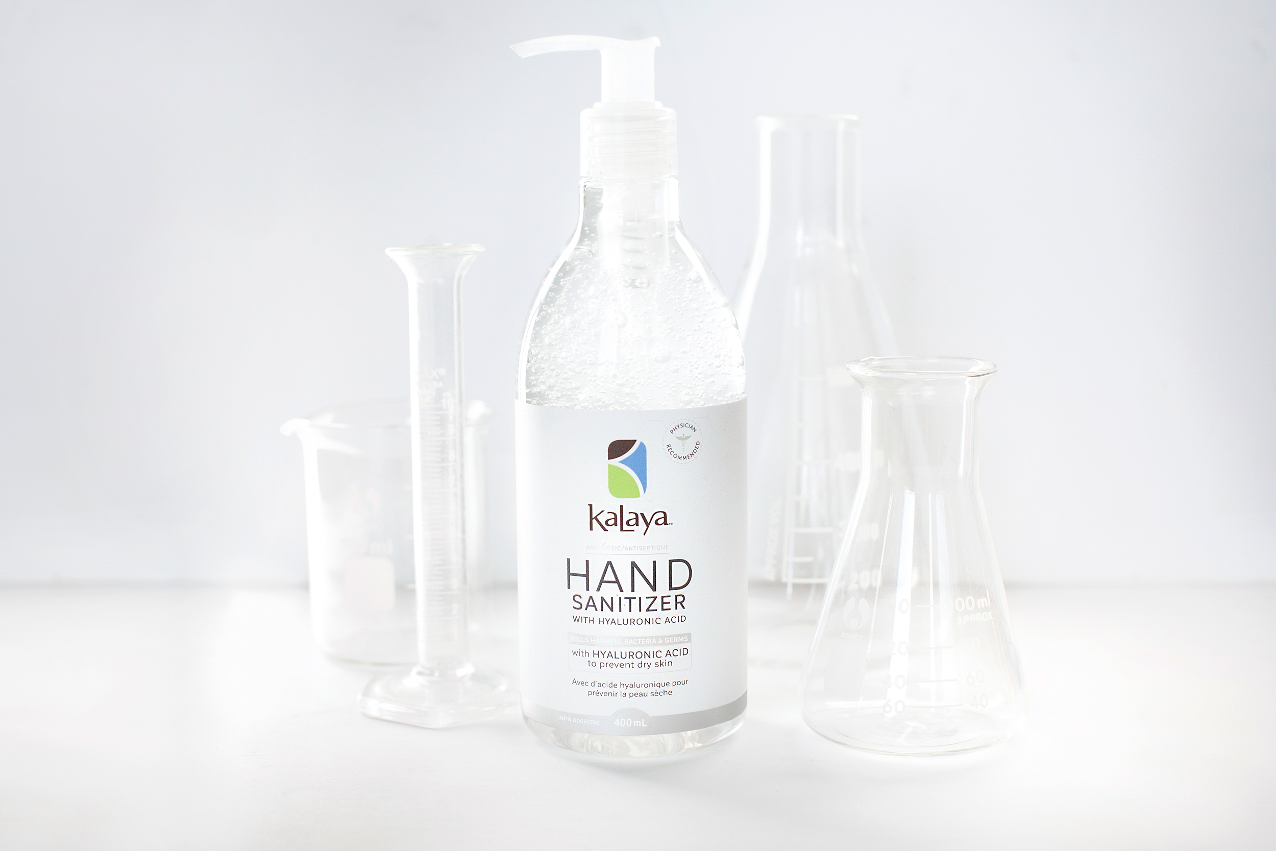 Kalaya 400mL Hand Sanitizer with Hyaluronic Acid